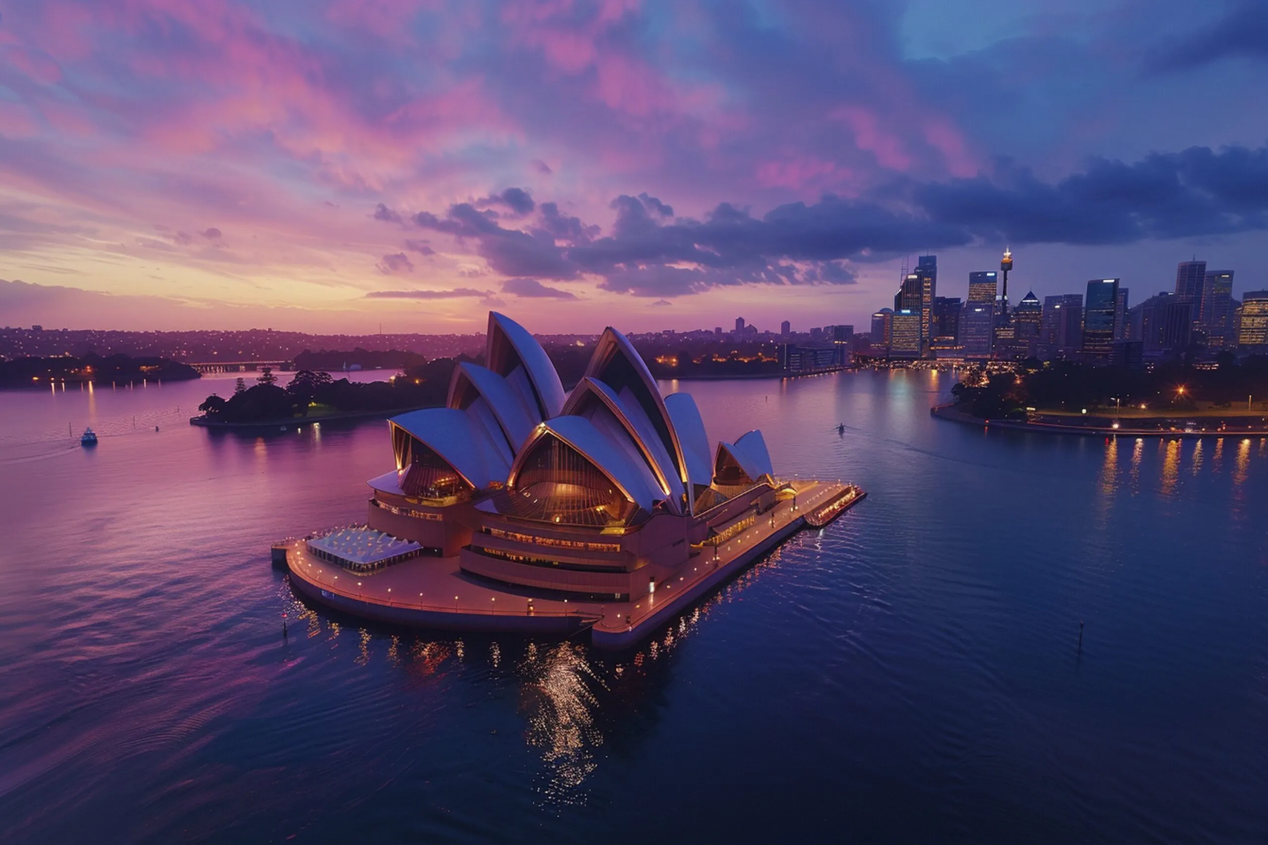 Sydney Opera House and harbour – Australia tour package