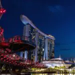 Singapore city attractions – Marina Bay Sands and Gardens by the Bay